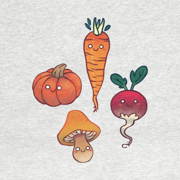 Happy veggies by TiluneChacon